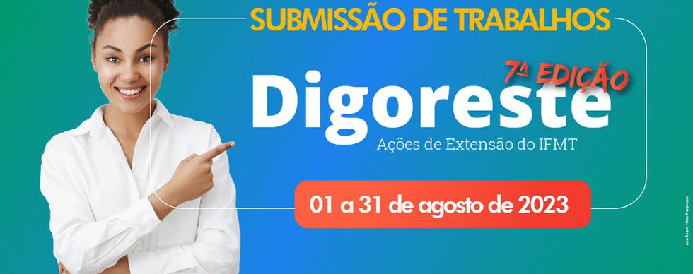 Revista Extensionista Digoreste está com submissão de trabalhos abertas até 31/08